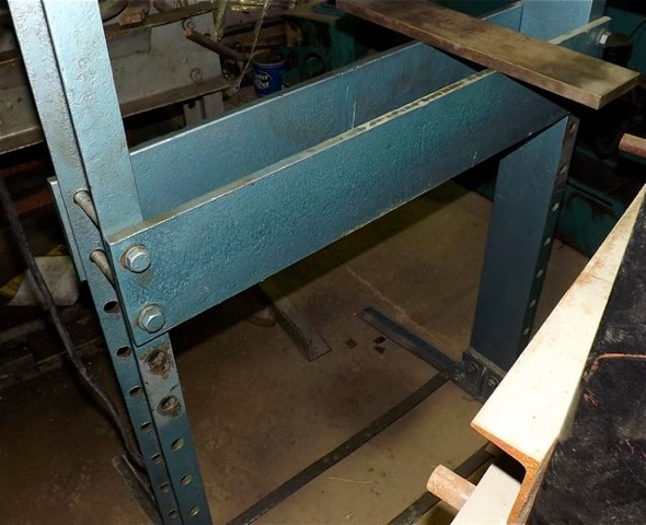 20 TON WEAVER ... H-FRAME PRESS ... ELECTRIC OVER HYDRAULIC